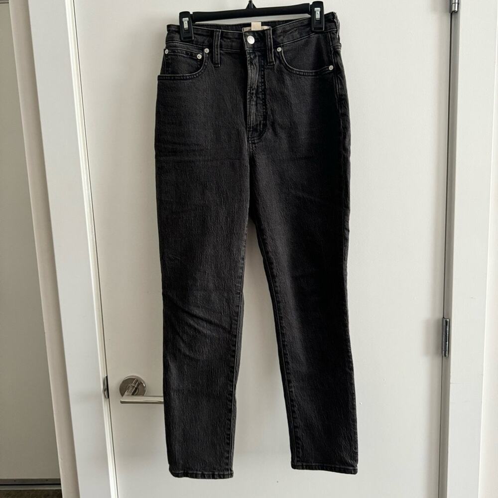 Madewell Black The Curvy Vintage Jean Straight Leg Women’s  size 27